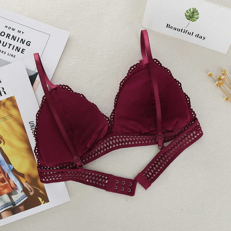 Pack of 2 Women Seamless Han Lace Embroided Padded Bra