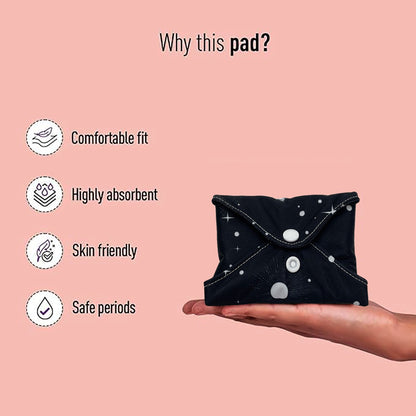 Flourish New Waterproof Women Cloth Sanitary Napkin Menstrual Pad Reusable, Period Pads, Sanitary Pads