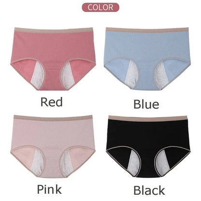 Flourish Pack Of 3 - Seamless Anti-Leak Menstrual Period, Leak-Proof Panties 3013