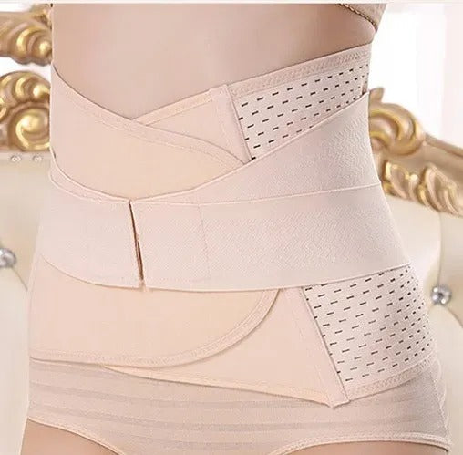 Flourish Adjustable Postpartum Belly Support Belt – Breathable Slimming Waist Shaper 6812