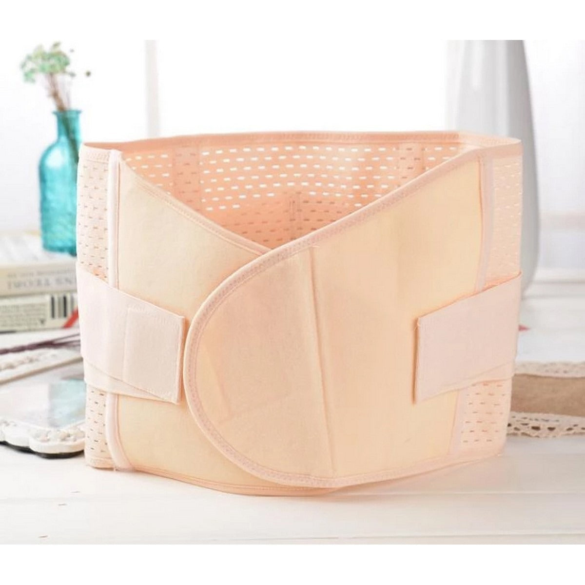 Flourish Adjustable Postpartum Belly Support Belt – Breathable Slimming Waist Shaper 6812