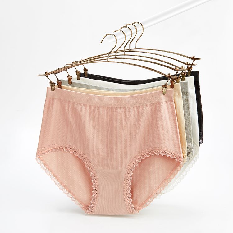 Pack Of 2 Lace Trim High-Waist Panty 3023
