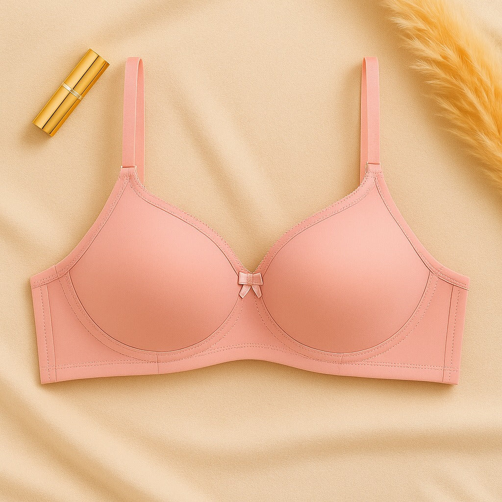 Flourish Light Padded Non-Wired T-Shirt Bra –| Everyday Comfort Fit 643