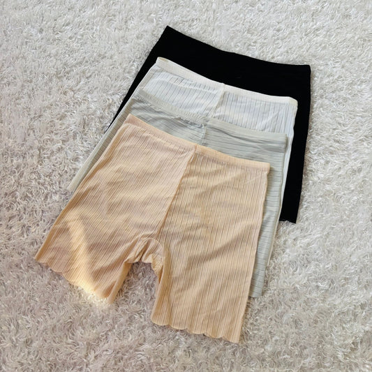 Flourish Pack of 2 Ribbed Mesh Boxer Shorts – Breathable, Stretchy & Lightweight Comfort