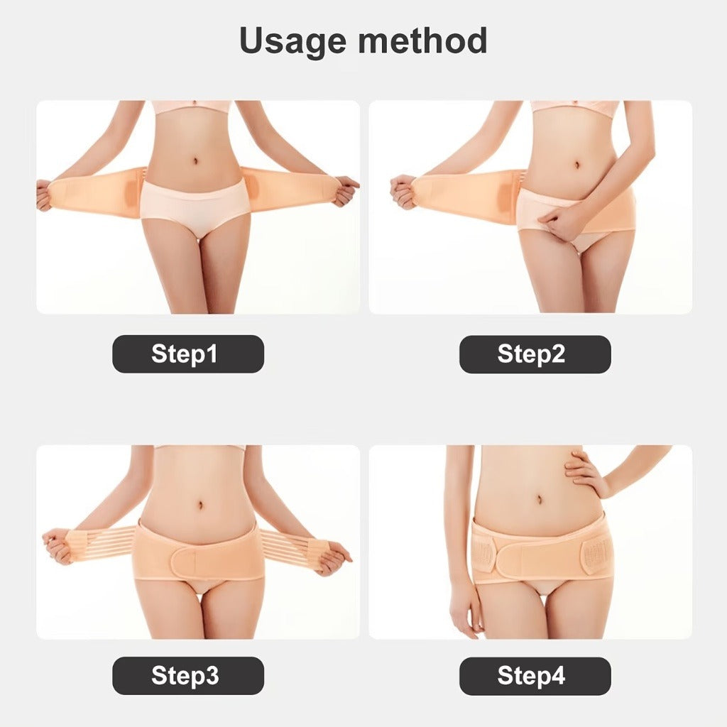 Flourish Maternity Belt Pregnancy Belly Band Back Support Abdominal Binder Back Brace - Back, Pelvic, Hip