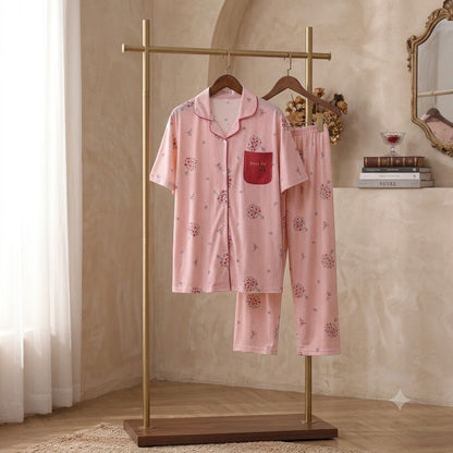 Women’s Soft Night Suit Set – Perfect for Home & Lounging