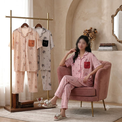 Women’s Soft Night Suit Set – Perfect for Home & Lounging
