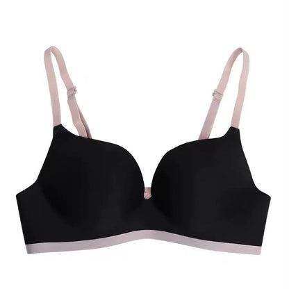 Push Up Comfortable Seamless Padded T-Shirt Sweat-Absorbing Sports  Bra for girls / womens  1100