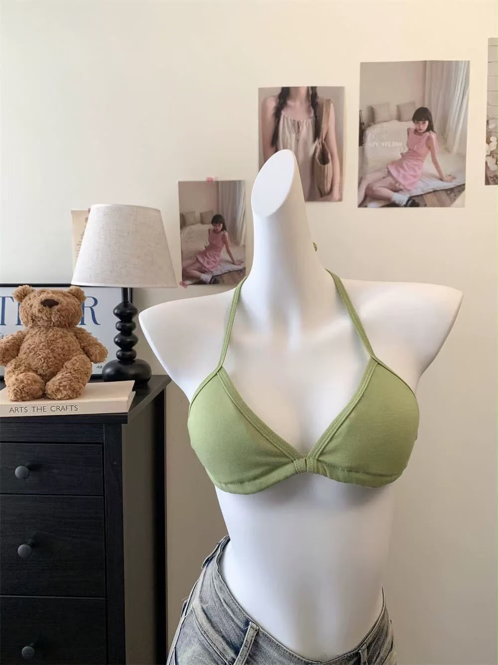 Women’s Padded Triangle Bikini Top - 333