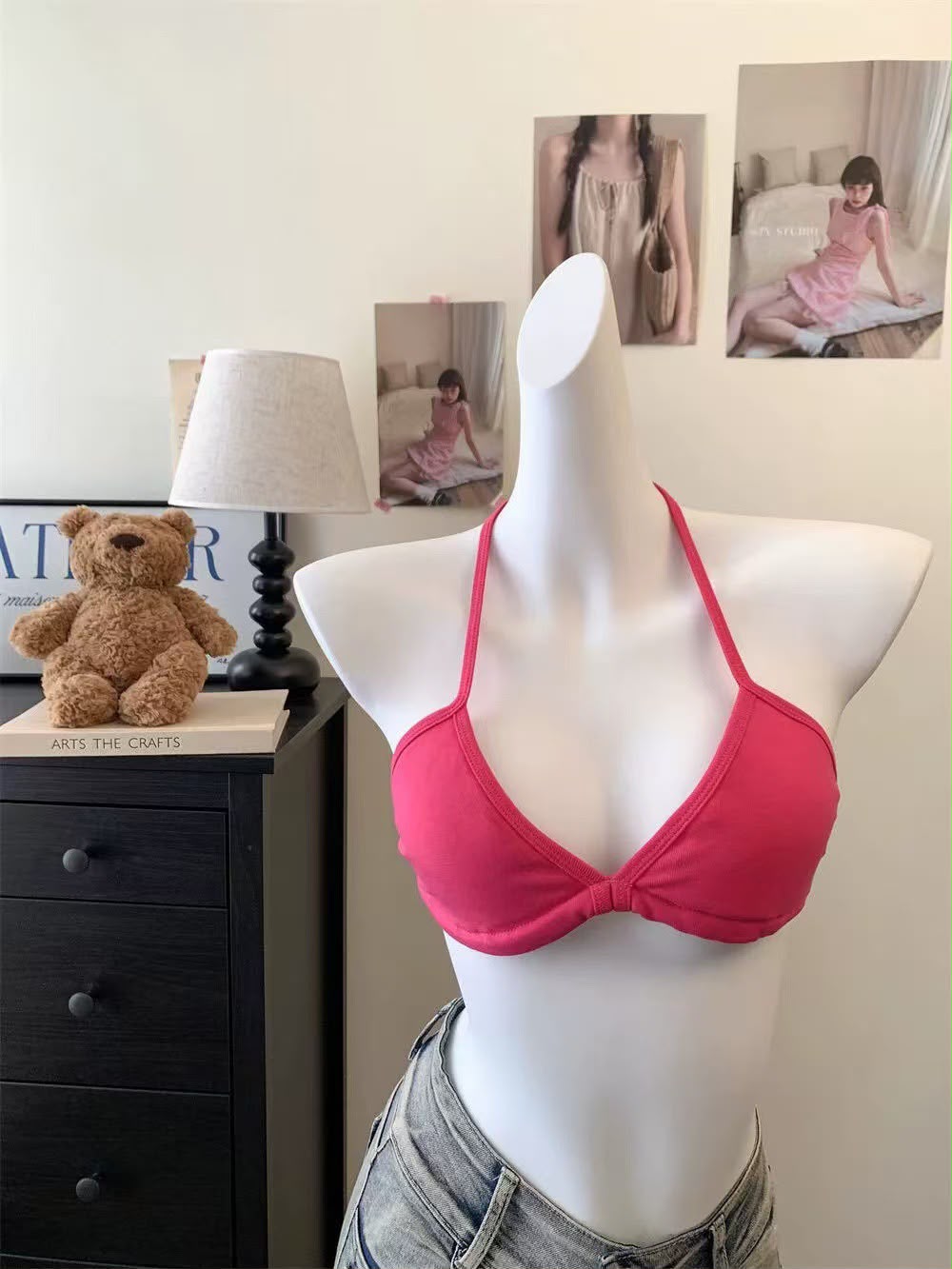 Women’s Padded Triangle Bikini Top - 333