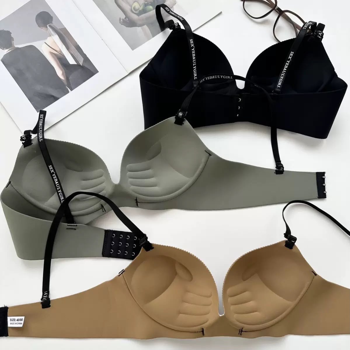 Women’s Padded Seamless Bra - Beauty Girl