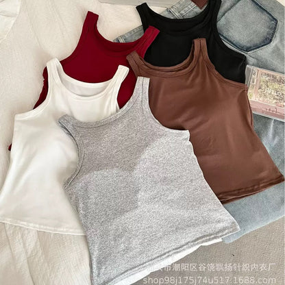 Padded Sando Gym Top – Free Size