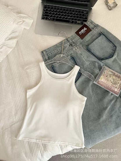 Padded Sando Gym Top – Free Size