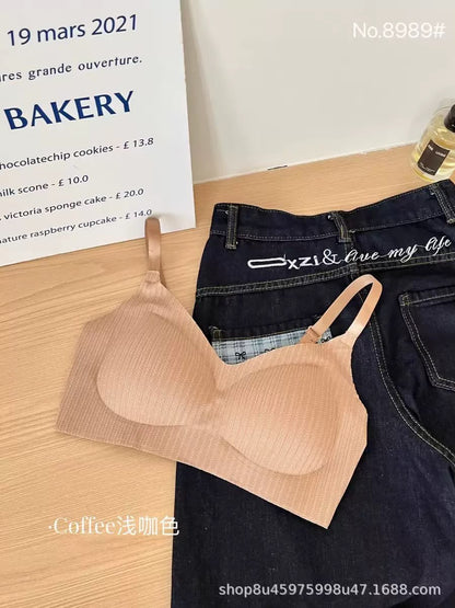 Soft Comfort Padded Bra – Everyday Support & Smooth Fit -8989 Seamless Bra