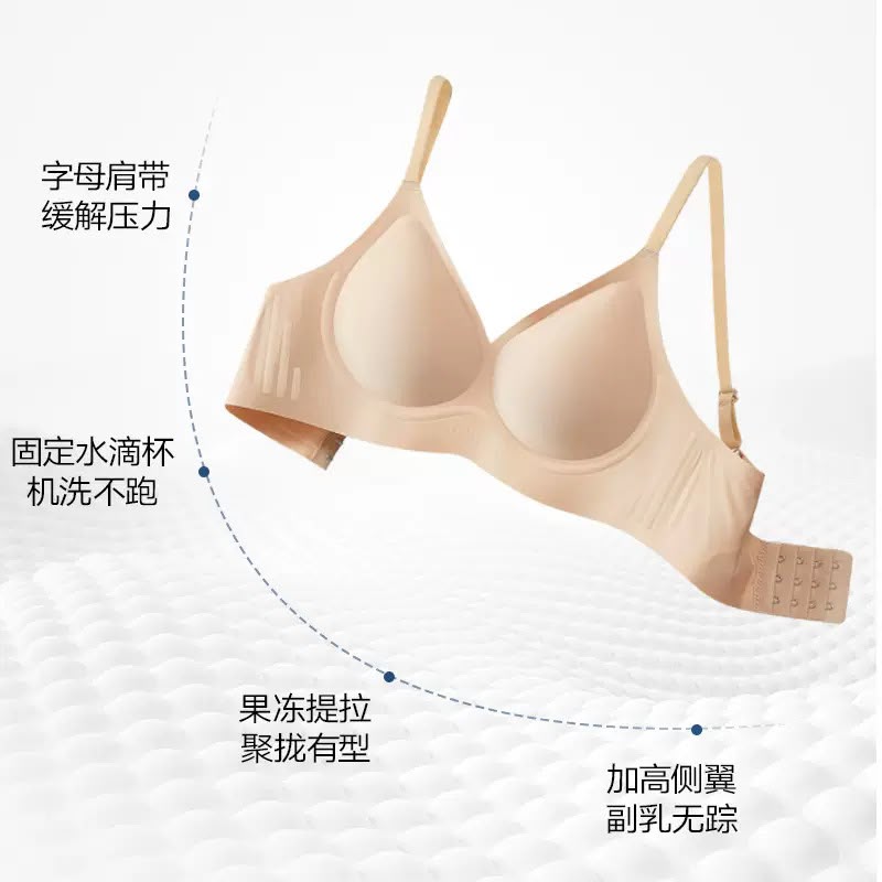 Women’s Seamless Padded Bra – Soft & Comfortable Everyday -8842