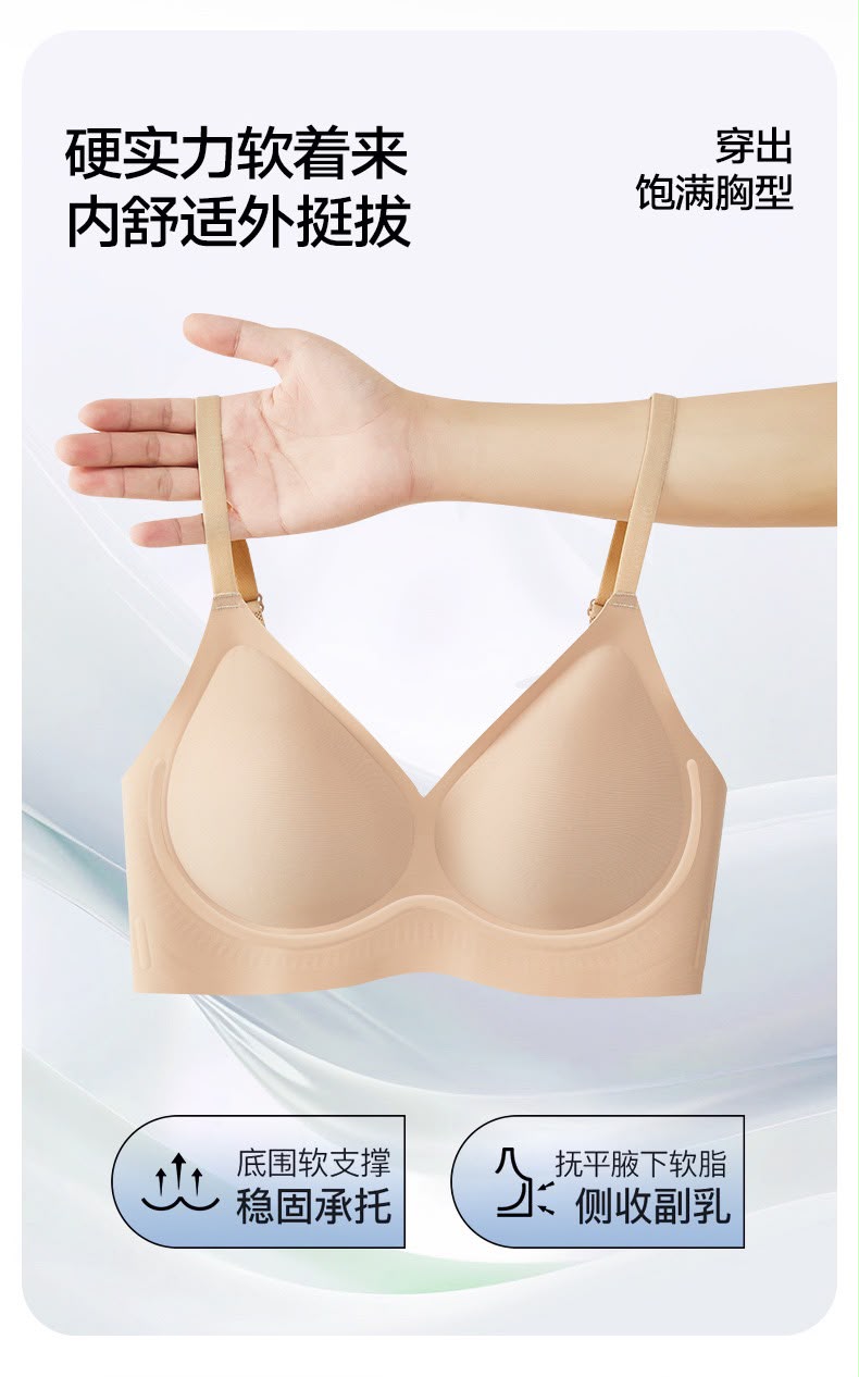 Women’s Seamless Padded Bra – Soft & Comfortable Everyday -8842