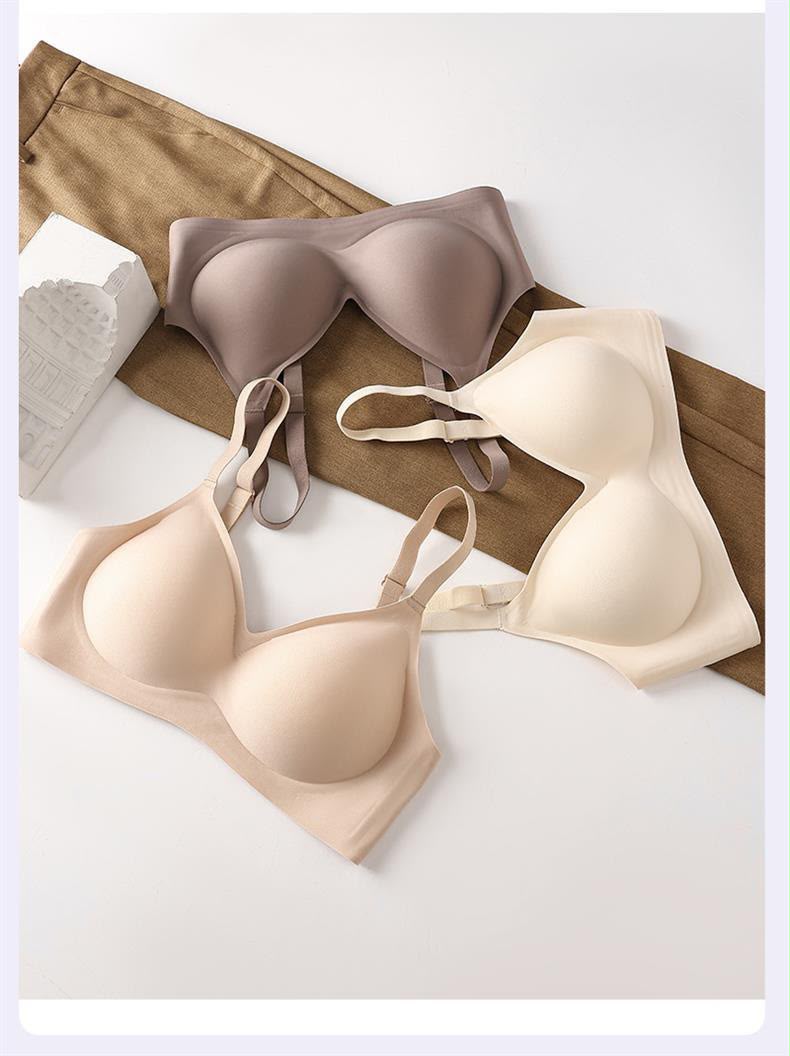 Premium Seamless Wireless Padded Bra Combo -Palm Treasure