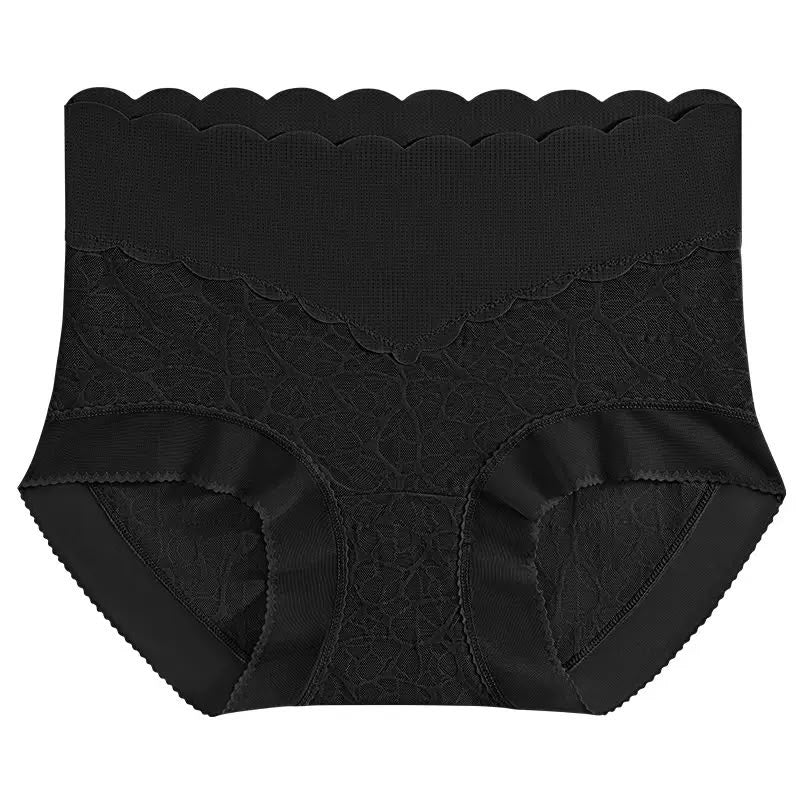Pack Of 2 Women’s High-Waist Seamless Lace Brief -1726