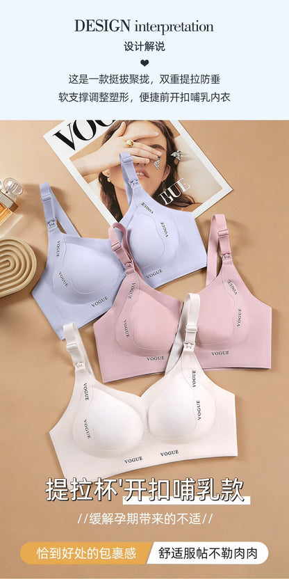 Women’s Soft and Comfortable Seamless Nursing  Bra -2184