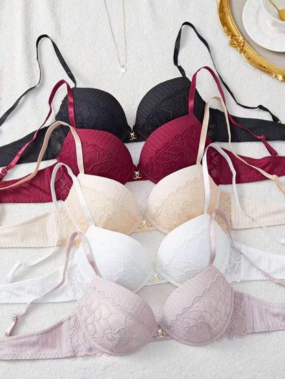 Women’s Padded Lace Bra – Soft & Comfortable Everyday Innerwear -P108