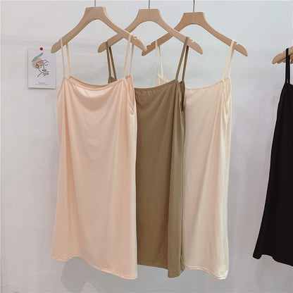 Women's Adjustable Spaghetti Strap Cami Slip Dress – Ultra-Soft Inner Wear & Loungewear-207