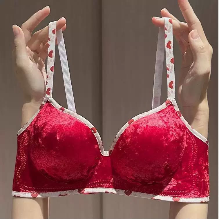 Super Thick 6cm Ultra Push Up Velvet Bra - Wireless Seamless  Bralette -21 Velvet BRA