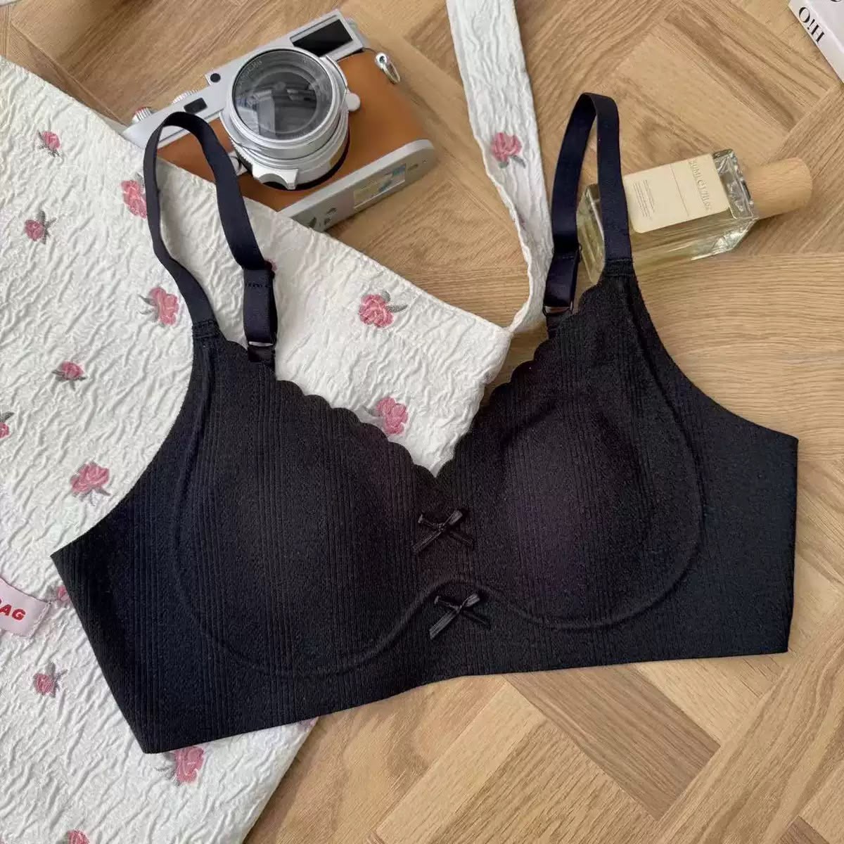 Soft Padded Wireless Comfort Bralette – All-Day Everyday Bra -802