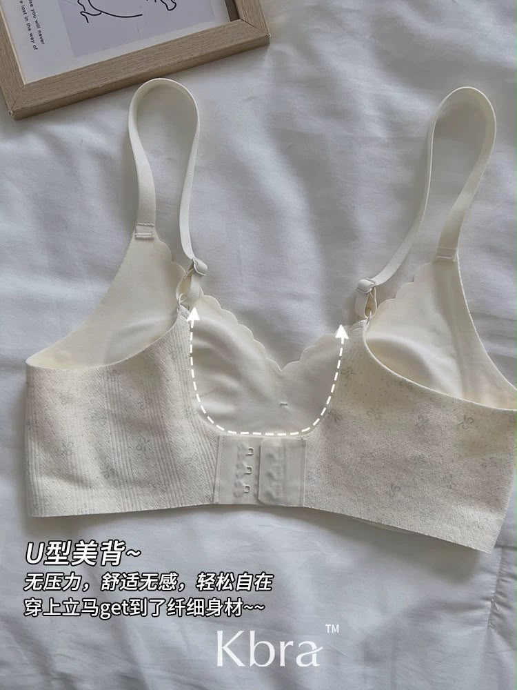 Soft Padded Wireless Comfort Bralette – All-Day Everyday Bra -802