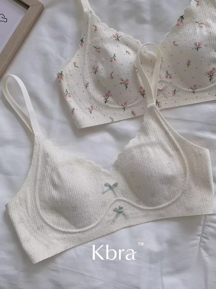 Soft Padded Wireless Comfort Bralette – All-Day Everyday Bra -802