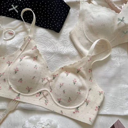 Soft Padded Wireless Comfort Bralette – All-Day Everyday Bra -802