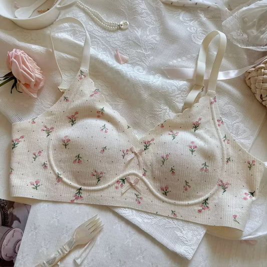 Soft Padded Wireless Comfort Bralette – All-Day Everyday Bra -802