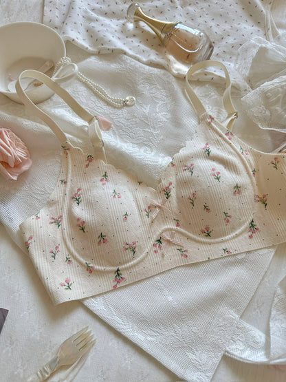 Soft Padded Wireless Comfort Bralette – All-Day Everyday Bra -802