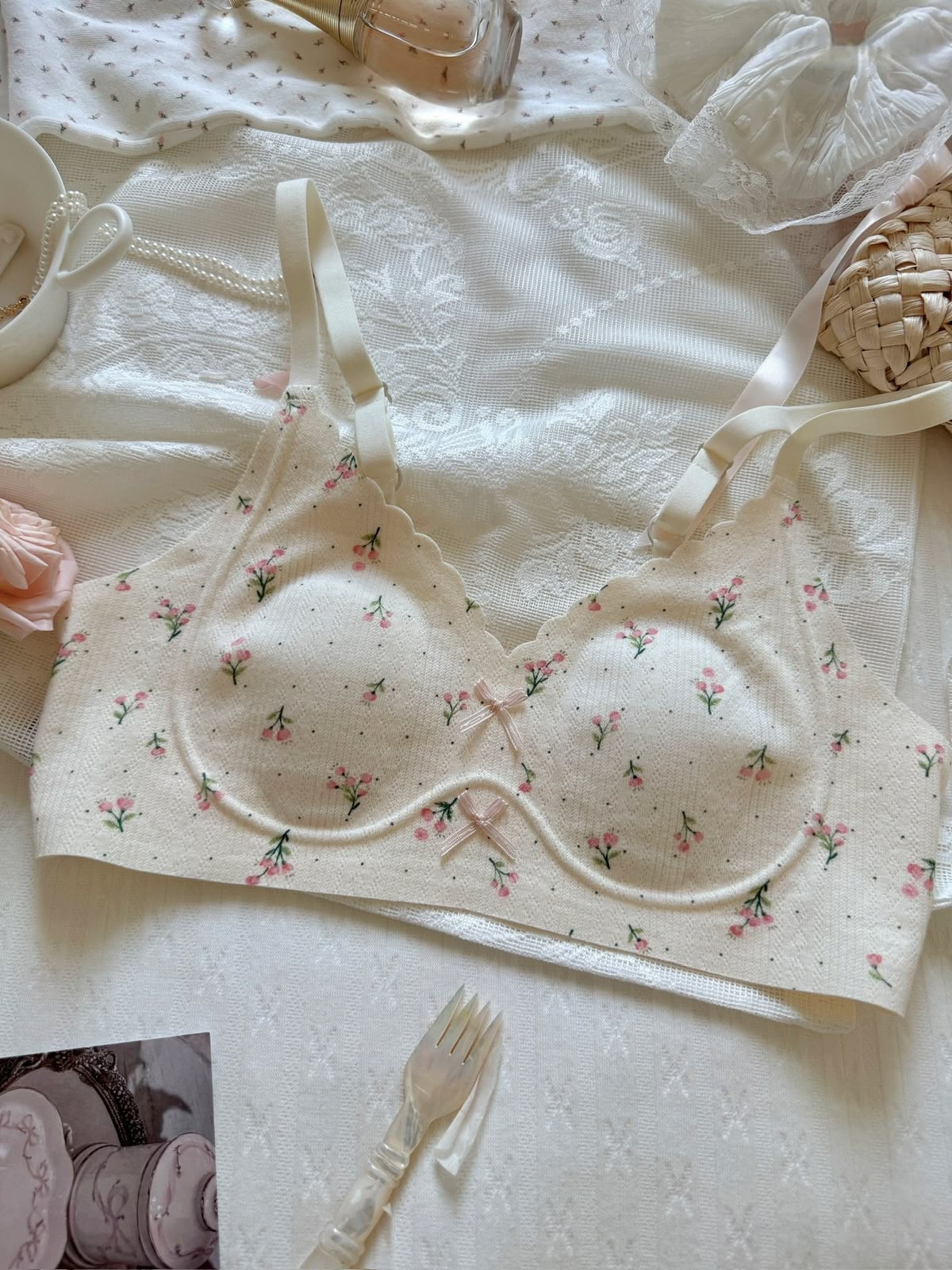 Soft Padded Wireless Comfort Bralette – All-Day Everyday Bra -802