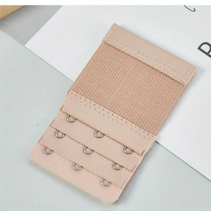 Pack Of 3 Elastic Bra Extender – 3 Rows 3 Hooks Increases Band Size Comfortably