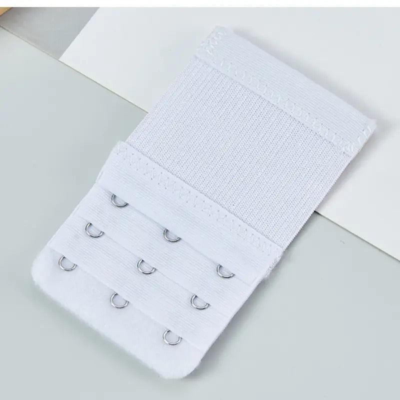 Pack Of 3 Elastic Bra Extender – 3 Rows 3 Hooks Increases Band Size Comfortably
