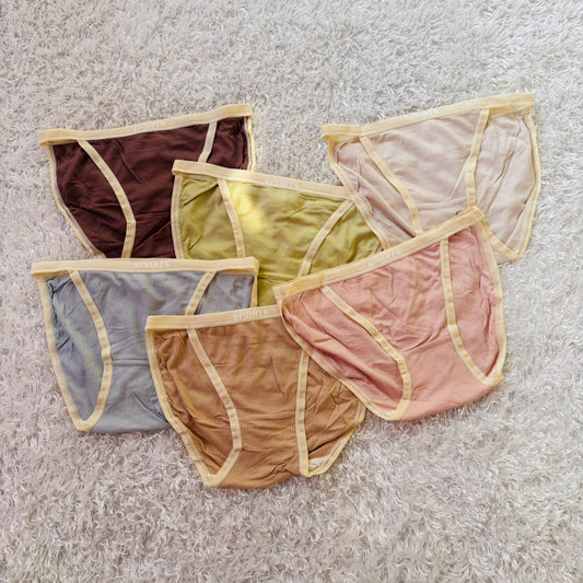Flourish Pack of 3 Sport Mesh Panty– Soft, Breathable & Everyday Comfort
