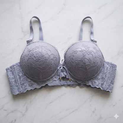 Pack of 2 Push-Up Bras for Women | Double Padded | Underwired Support | Premium Lace | Comfortable Everyday Wear | Style 733