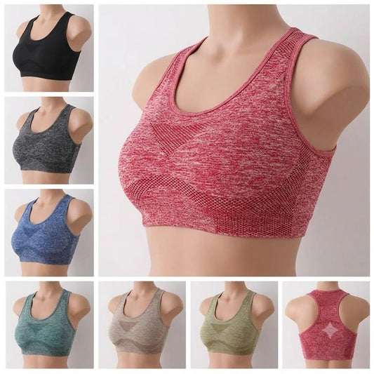 Flourish Pack of 2 Padded Soft Comfort Sports Bra – Stretchable Breathable Fabric G206