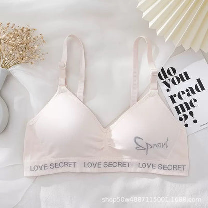 Women's Seamless Sports Bra – Soft Padded Wireless Everyday Comfort Bra