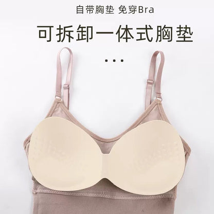 Seamless Tummy Control Padded Bodysuit – Open-Bust Crotch Hook Sculpting Shaper-8026