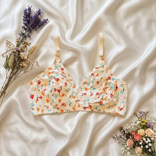 Bloom Daily Lawn Cotton Comfort Non-Padded Bra Collection- 005