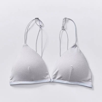 1 Pc Fashion New Style Triangle Cup Front-Closure Push Up Comfort Bra for Girls – 3301