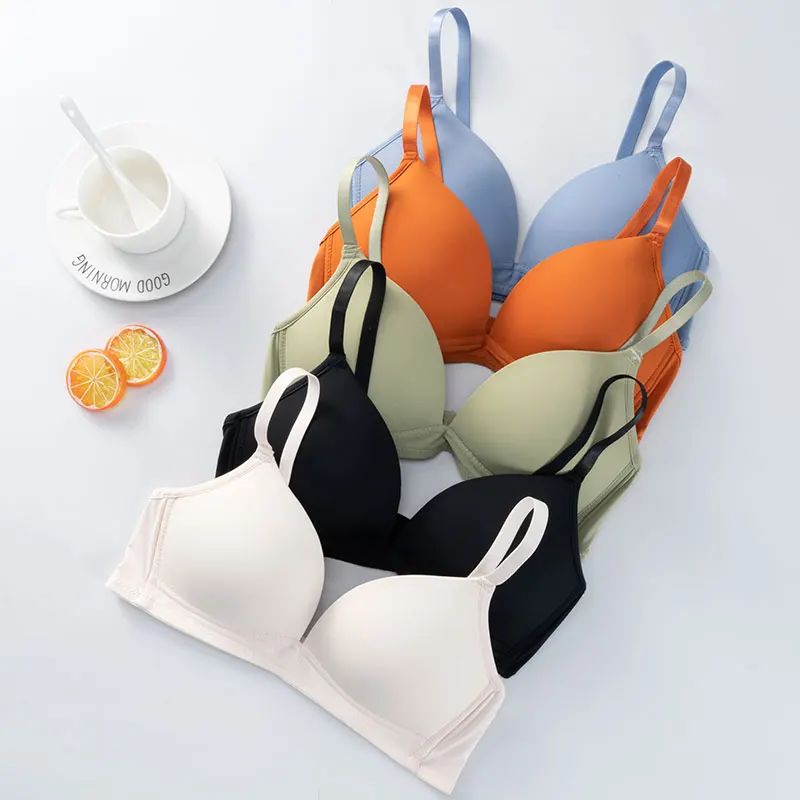 New High Quality Super comfortable Push Up Sexy Seamless Light Padded T Shirt Bra C5