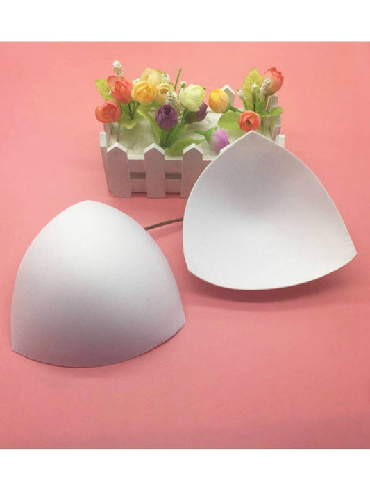 Flourish Triangle Shape Bra Padding Cups – Soft Lightweight Foam Inserts for Perfect Shape