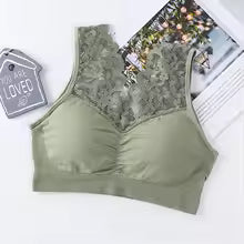 Pack of 3 Soft Lace Padded Bralette | Wireless Everyday Comfort