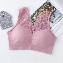 Pack of 3 Soft Lace Padded Bralette | Wireless Everyday Comfort