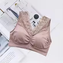 Pack of 3 Soft Lace Padded Bralette | Wireless Everyday Comfort