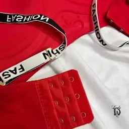 Flourish High Quality 2 in 1 Shoulder Straps Hard Padded Sports Bra & Panty Set E1178