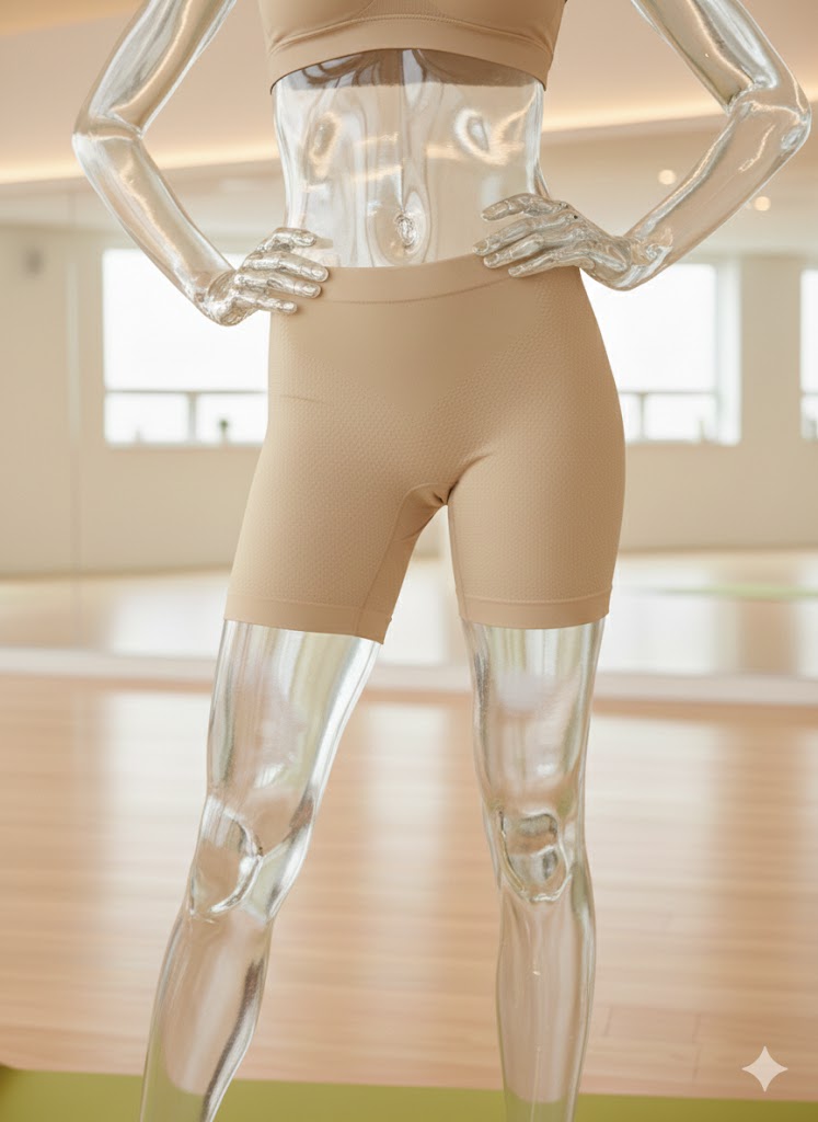 Pack of 2 Premium Seamless Stretchable Mid-Thigh Shorts – Soft & Breathable Fabric | Comfortable Daily Wear & Activewear