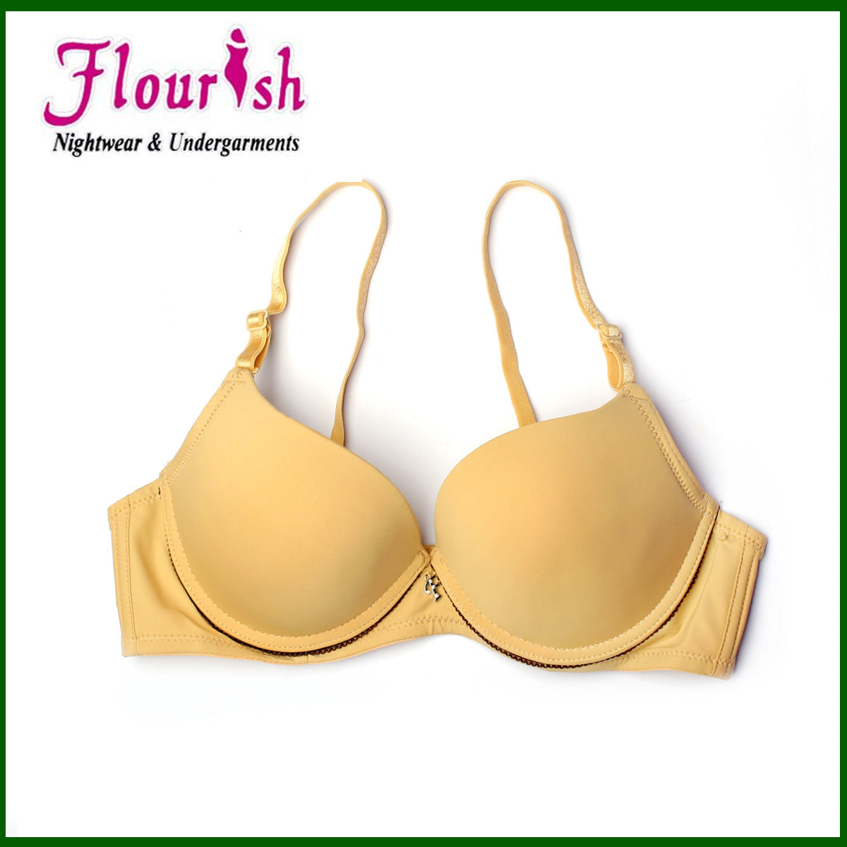 flourish High Impact Full Coverage Padded Bra - 1016